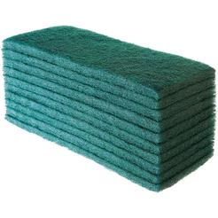 Fibra Bucha Esponja Limpeza Pesada Verde Lava Piso Azulejo
