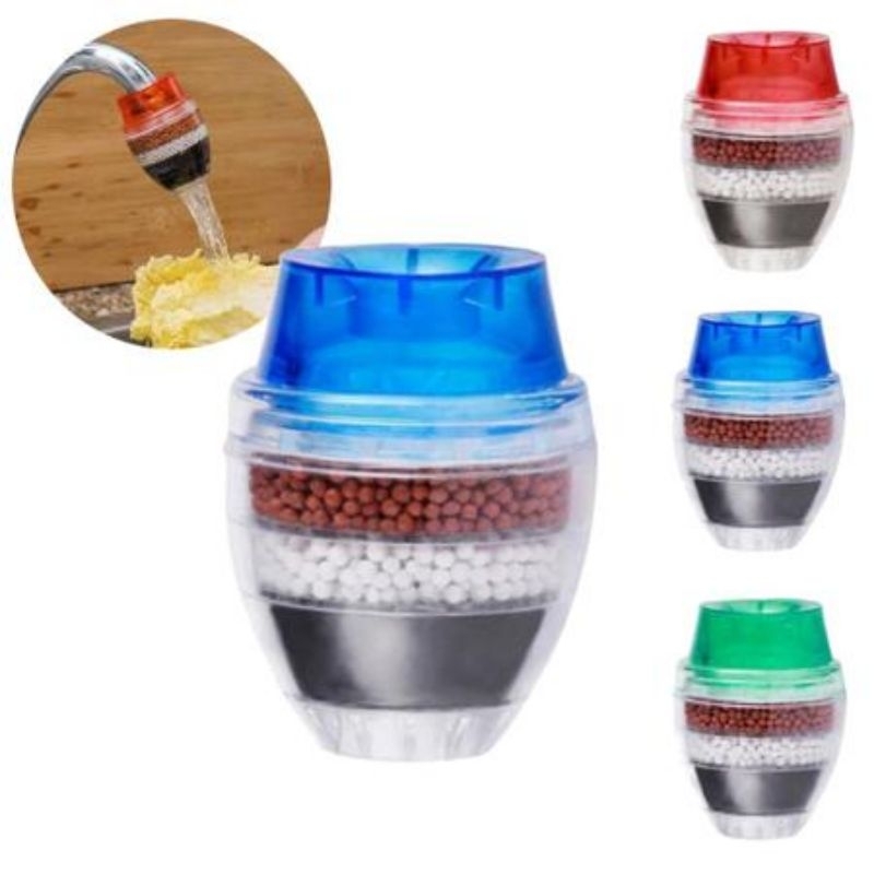 filtro de água para torneira de cozinha doméstica de carbono de coco com torneira de limpeza de água para purificador de água