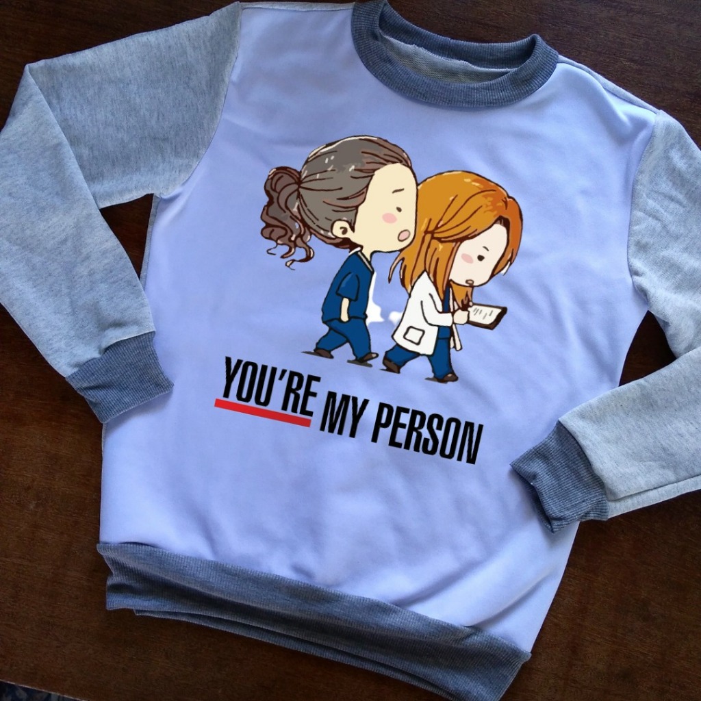 Blusa de Greys Anatomy You Are My Person - Moletom Feminino