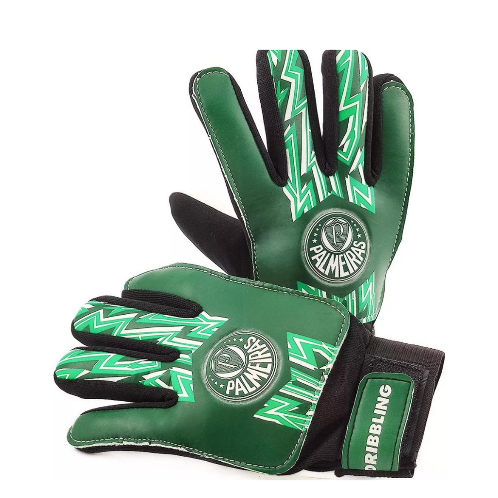 LUVA GOLEIRO PALMEIRAS INFANTIL ORIGINAL TREINO E JOGO OFICIAL