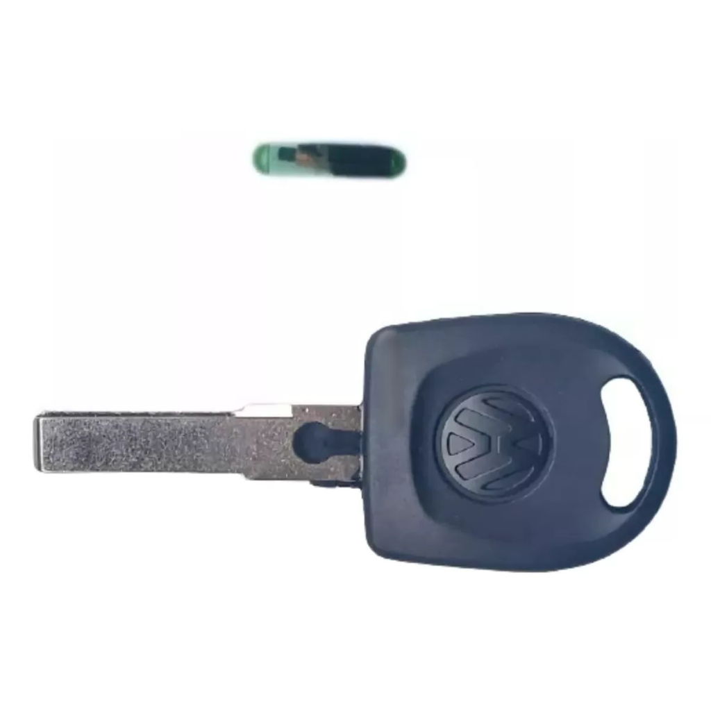 Chave Gaveta com chip transponder Vw Gol G5 G6 G7 Voyage Up Amarok Jetta Com Chip Code T44 CAN