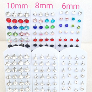 Kit 12pares Brinco Ponto de Luz  Masculino e Femininos em Oferta na Shopee