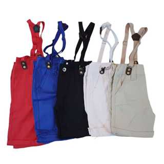 Bermuda Suspensório Infantil com Regulador Menino, Festas e Aniversários. em Oferta na Shopee