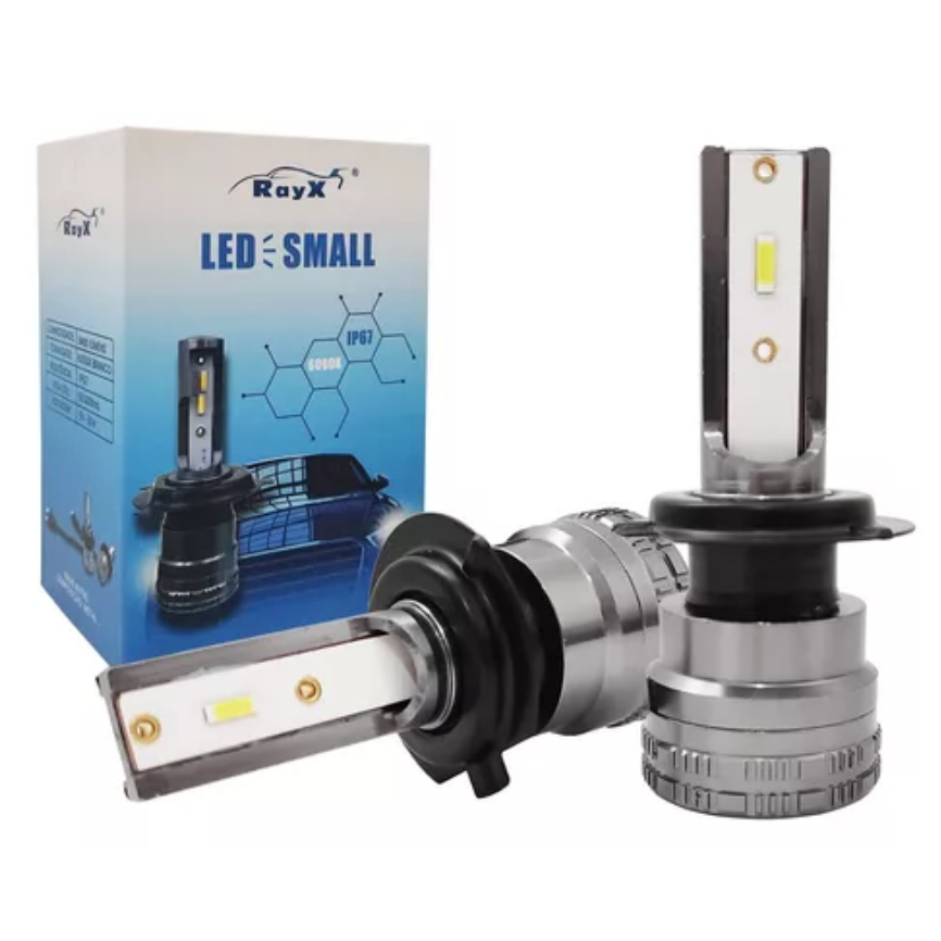 Lampada Ray-x Ultra Led Small H1 H7 H11 Hb3 Hb4 6500k 6000lm em Oferta na Shopee