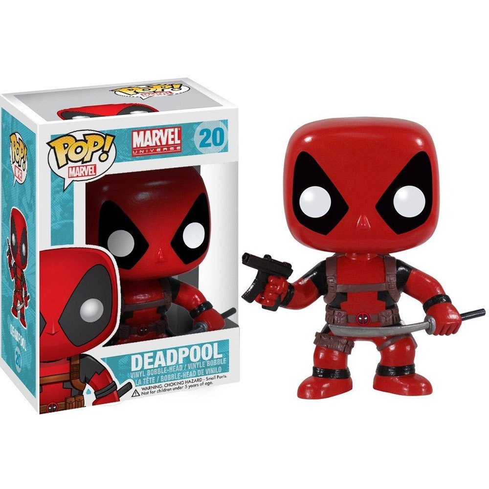 FUNKO POP MARVEL - DEADPOOL 20 NOVO ORIGINAL em Oferta na Shopee