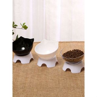 Comedouro Bebedouro Elevado Para Gato Tigela Suporte Pet Postura Correta Ergonômico LR-0243 em Oferta na Shopee