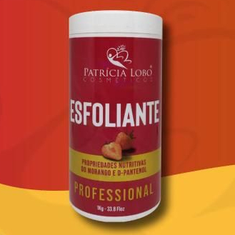 Esfoliante Morango Patrícia Lobo 850g com D-Pantenol