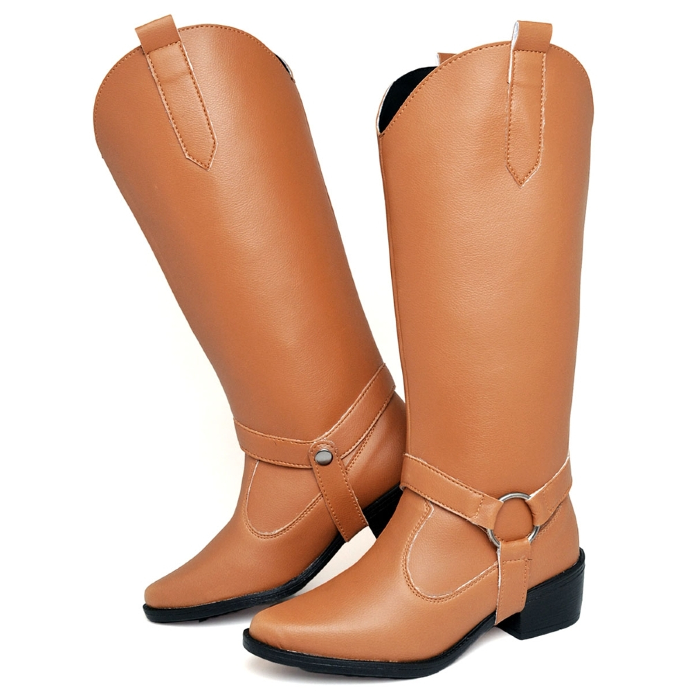 Bota Feminina Country 2 em 1 Dubuy Caramelo MORGAN 1706DB - Women Shoes