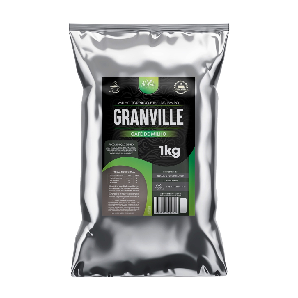 Milho Torrado E Moído (Café De Milho) 1kg Navida Naturais
