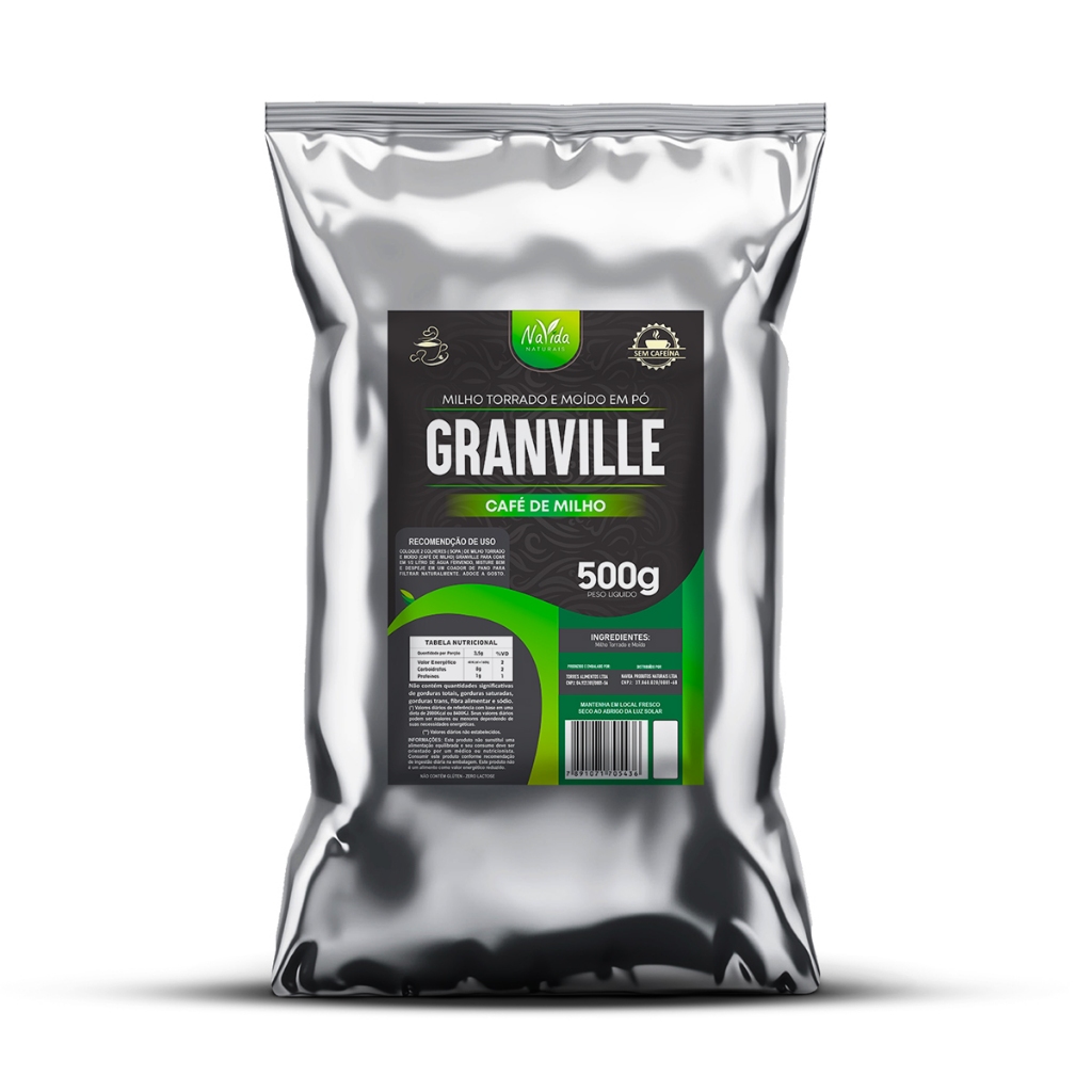 Milho Torrado E Moído (Café De Milho) 500g Granville