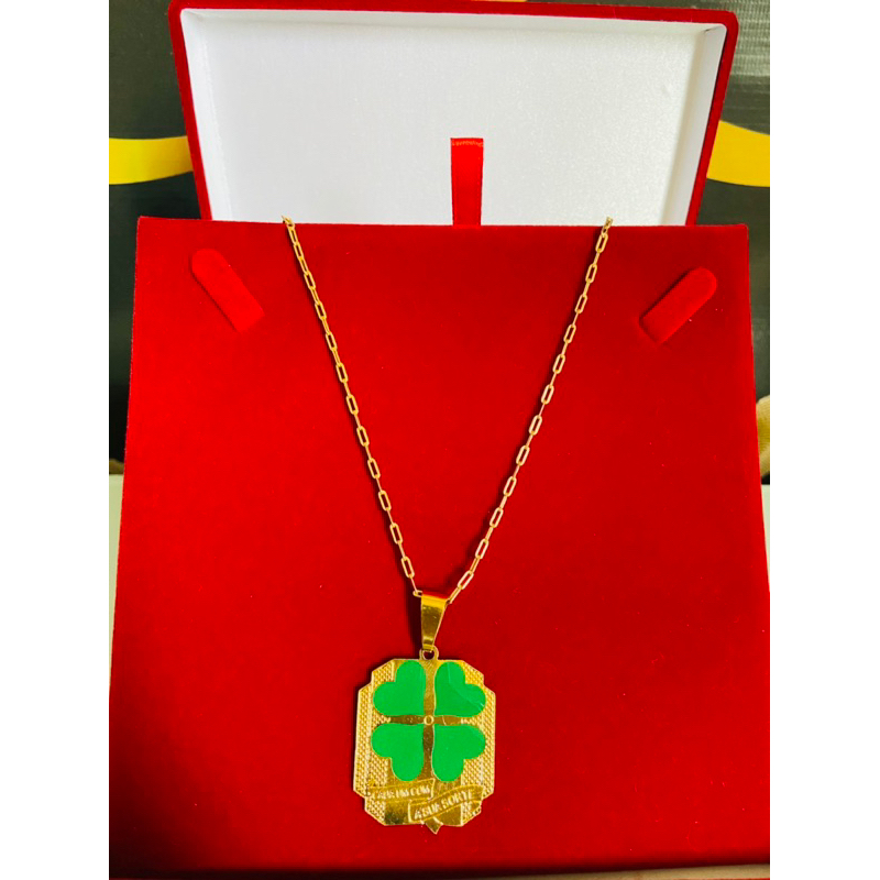 cordão e pingente mc chefinho cada um com sua sorte banhado a ouro 18k