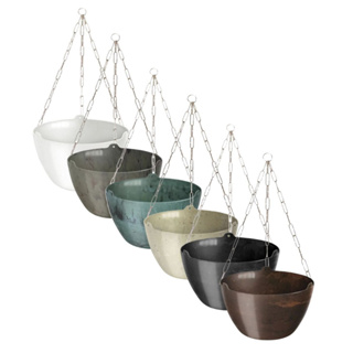 Vaso Cuia Cachepo Elegance 4 Litros Suspenso de Plástico Rígido + Corrente 44 cm Pendente Vaso e Planta na Parede em Oferta na Shopee