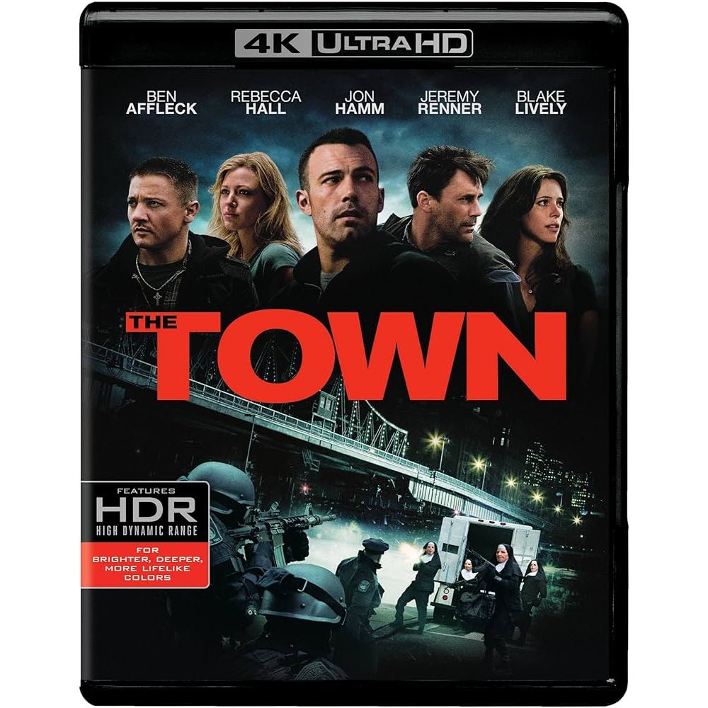 Blu-ray 4k Ultra Hd Atração Perigosa Lacrado Ben Affleck