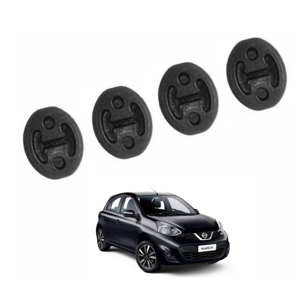 Kit Coxim Borracha Escapamento Nissan March Versa livina 206511HH2A