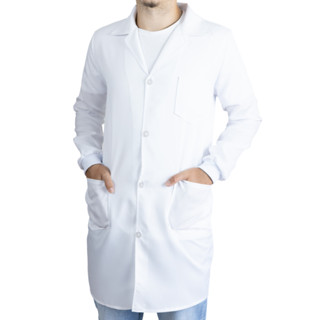 Jaleco Masculino Gola Sport Branco Oxford C/ Punhos em Oferta na Shopee