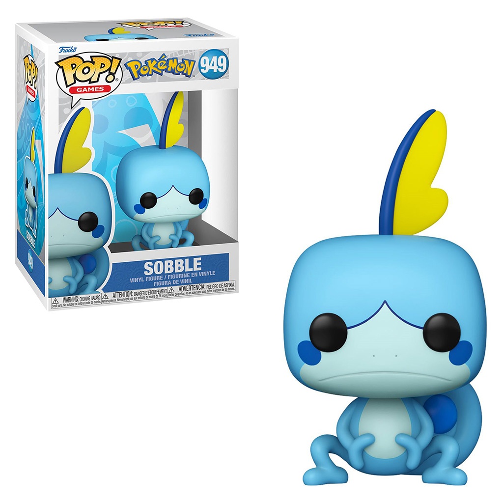FUNKO POP GAMES POKEMON - SOBBLE 949 NOVO ORIGINAL em Oferta na Shopee