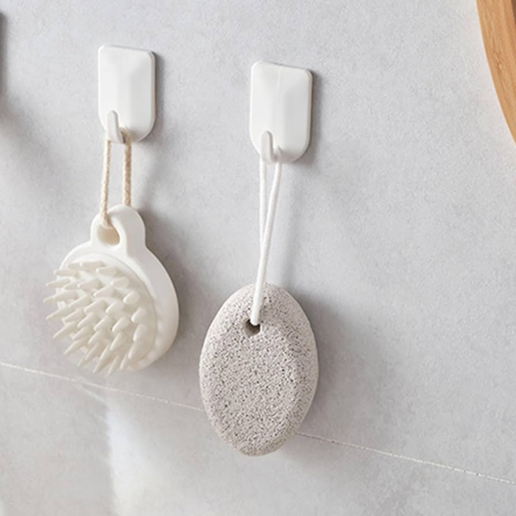 Kit Gancho Multiuso Autoadesivo Modelo Retangular Branco MIMI em Oferta na Shopee