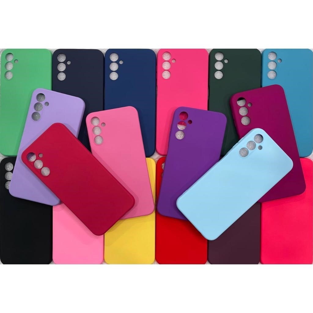 Capinha Capa Samsung AO3S A03core A72 A52 A32-4G A32-5G A22-4G A22-5G A12/M12 A02 silicone Aveludada