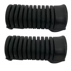 Par Borracha Pedaleira Estribo Honda Cg Titan/Fan 125/150 Todas