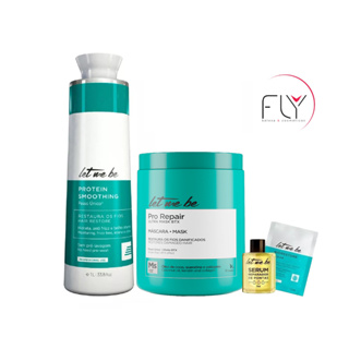 Let Me Be - Progressiva Passo Unico 1L Sem Formol + Btx Pro Repair 1kg em Oferta na Shopee