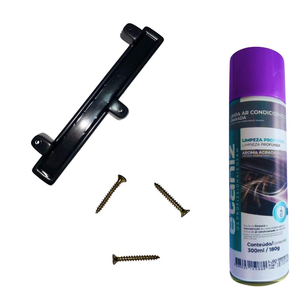 Tampa Do Filtro De Ar Condicionado Sandero Todos Até 2010 Todos Os Motores + Higienizador