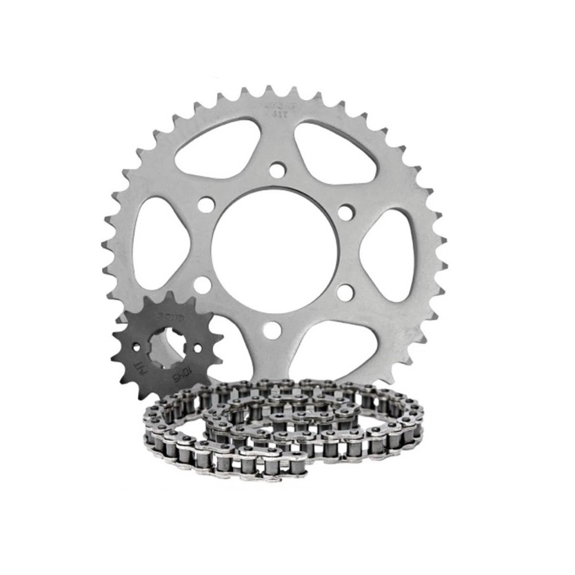 Kit Relação Transmissão Crosser Xtz 150  Coroa 41T  Pinhão 14T Corrente 428H 128L