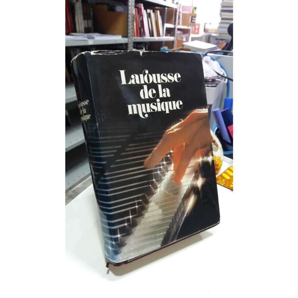 LIVRO - LAROUSSE DE LA MUSIQUE 2 - CAPA DURA COM JACKET - EM FRANCÊS - MÚSICA/OUTROS ASS