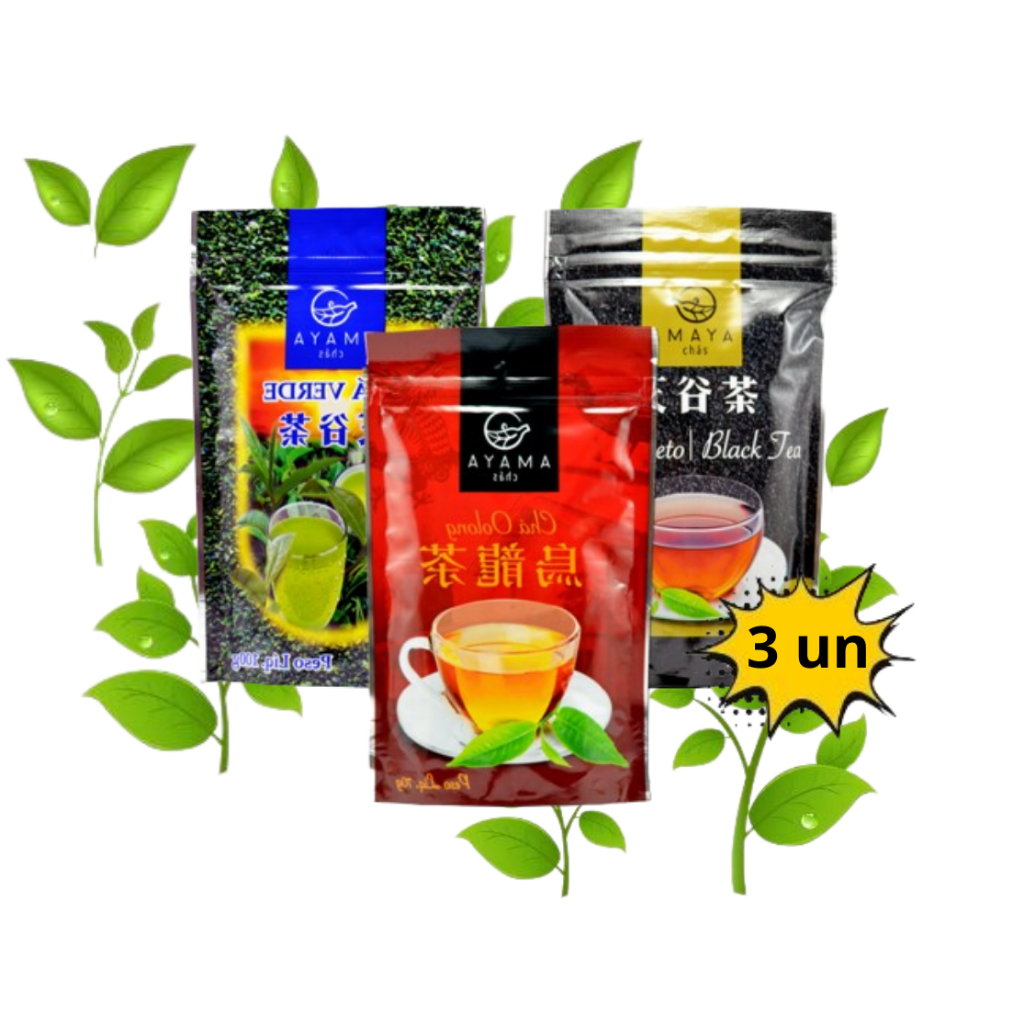 KIT 3 unid: Chás Premium Amaya