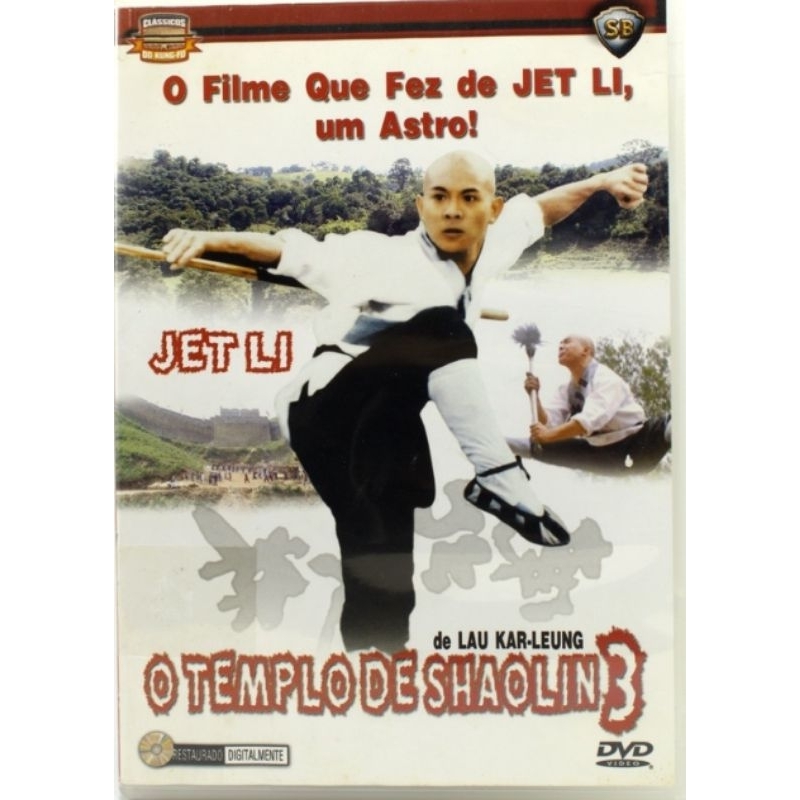 DVD O TEMPLO DE SHAOLIN 3 (original)