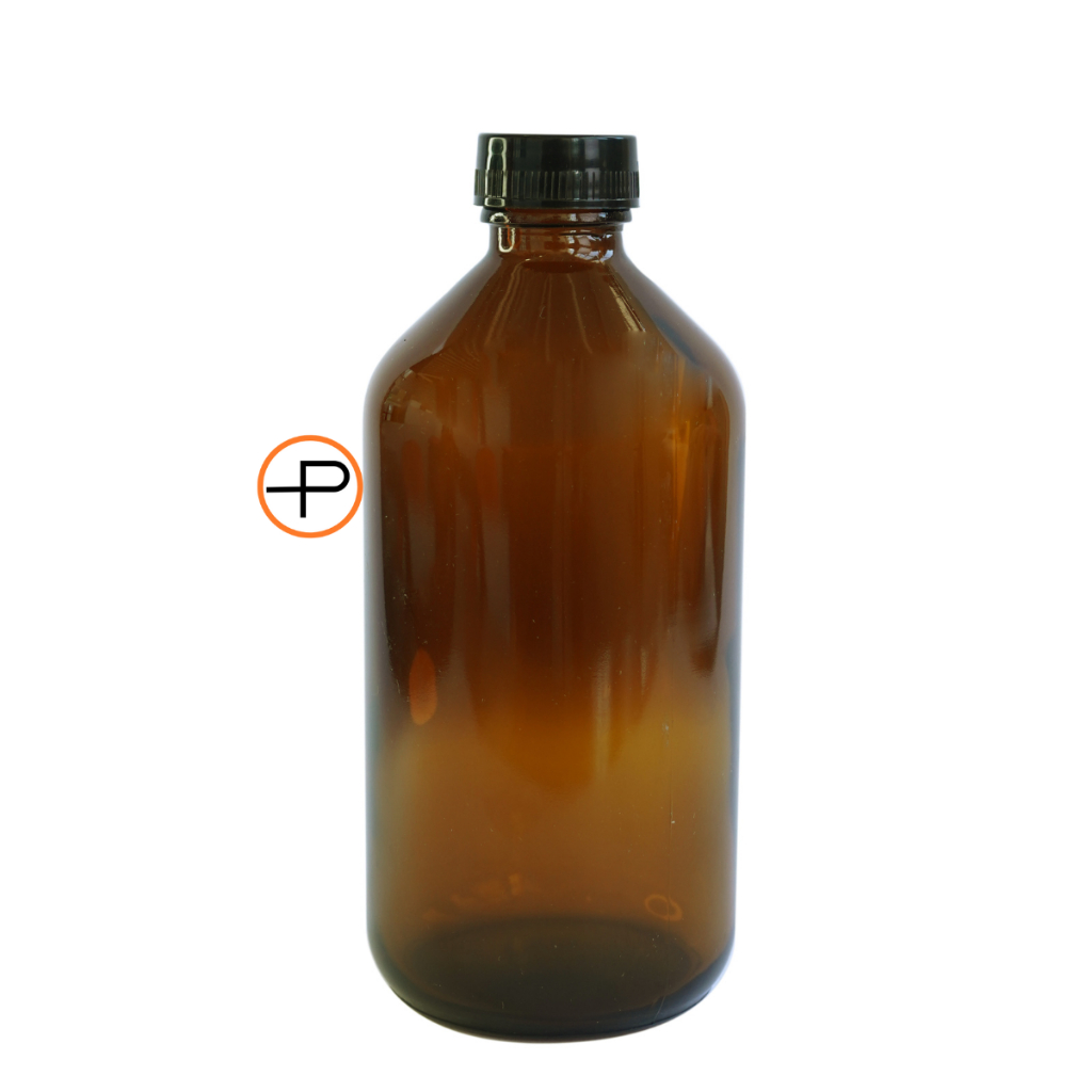 Vidro 200ml C/ Tampa E Batoque