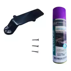 Tampa Do Filtro De Ar Condicionado Clio De 2000 Ate 2013 + 3 Parafusos + HIGIENIZADOR