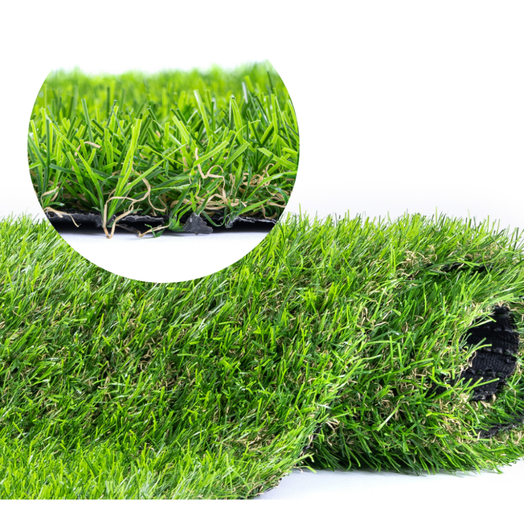 Grama Sintética 30mm Semelhante Natural Bicolor Soft -  0,50m²(100cm x 50cm). em Oferta na Shopee