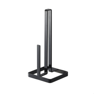 Porta Papel Toalha de Mesa Preto Suporte para Rolos Alumínio Filme PVC em Oferta na Shopee