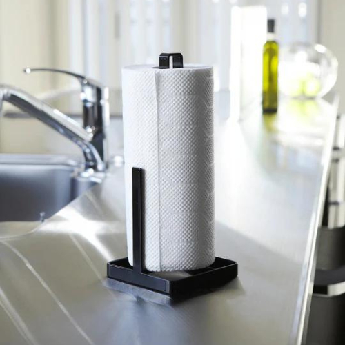 Suporte De Mesa Porta Papel Toalha Organizador Metal Luxo
