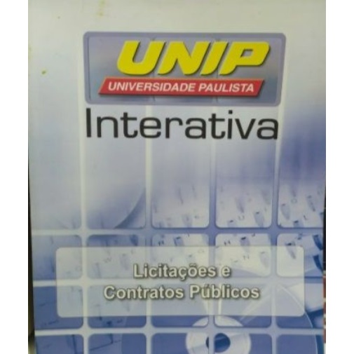 apostilas unip interativa licitaçoes e contratos publicos