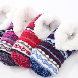 Meia feminina/ Masculina Térmica Adulto/Forro de lã grossa/sapatos/PANTUFA