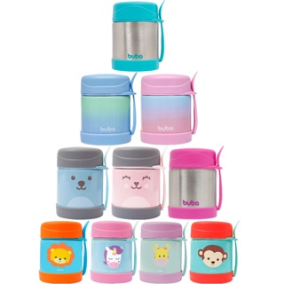 Copo Termico Infantil Buba Varios Modelos - Quente e Frio - Pote Marmita Para Crianças em Oferta na Shopee