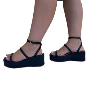 Sandália Feminina Anabela salto plataforma confortável promoção. em Oferta na Shopee