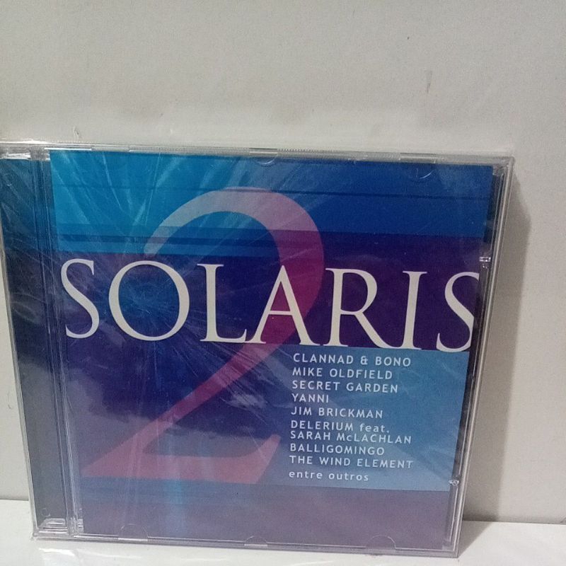 Cd Solaris Vários Artistas Mike Oldfield,Secret Garden,Clannad e Bono... Novo de Fabrica Original