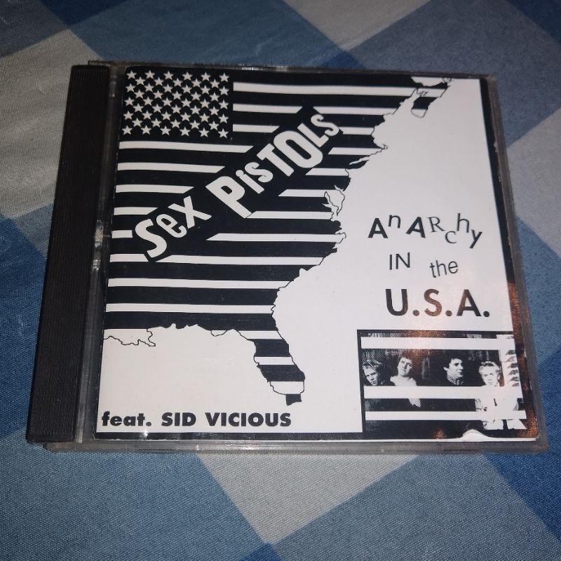 CD Sex Pistols Feat. Sid Vicious - Anarchy In The USA (Importado Alemanha)