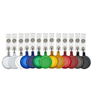 Kit 3 Unidade Porta Crachá Retrátil Roller Clip em Oferta na Shopee