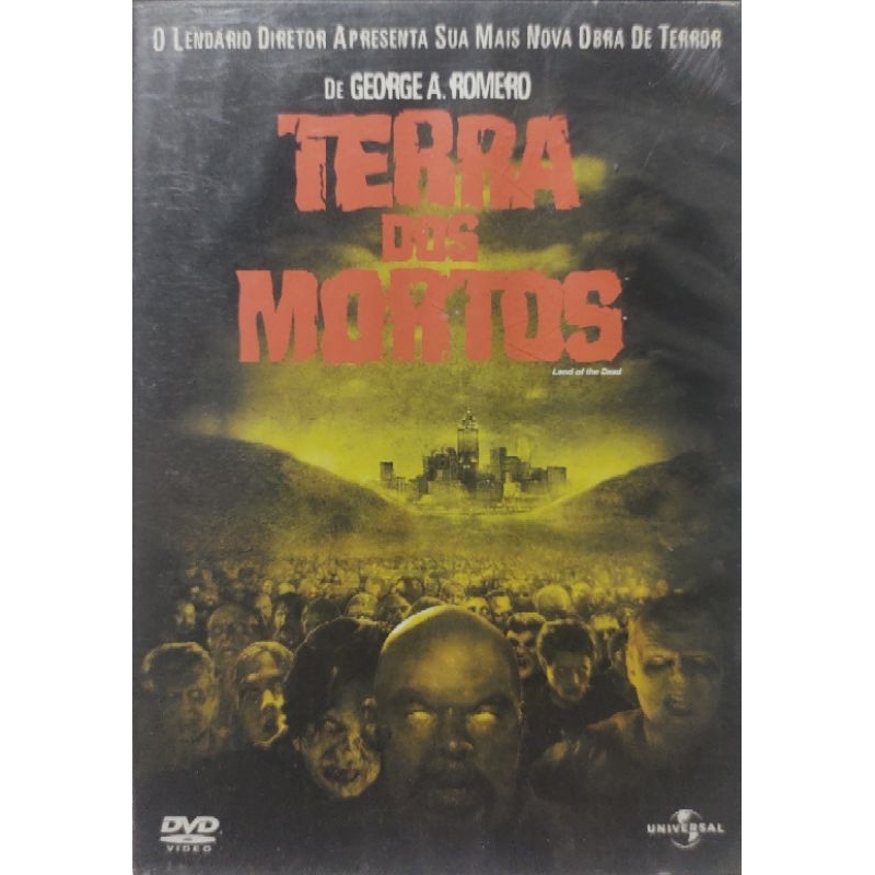 Dvd Terra dos mortos George A. Romero