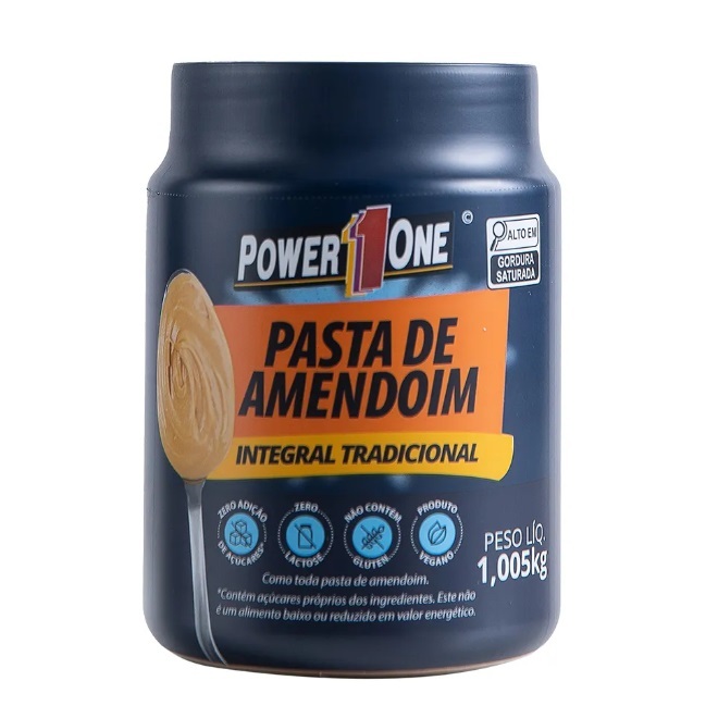 Pasta de Amendoim Integral Zero Açúcar - Comprar com Melhor Preço em Lanches
