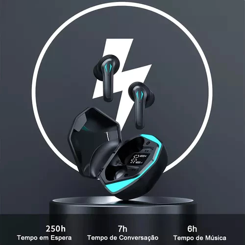 Fone de Ouvido Bluetooth Gamer Sem Fio H'maston RS-29 — foto 8