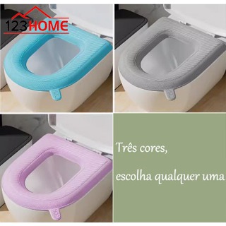 Capa Proteção Assento Sanitário À Prova D'água com Espuma - Acessórios De Banheiro em Oferta na Shopee