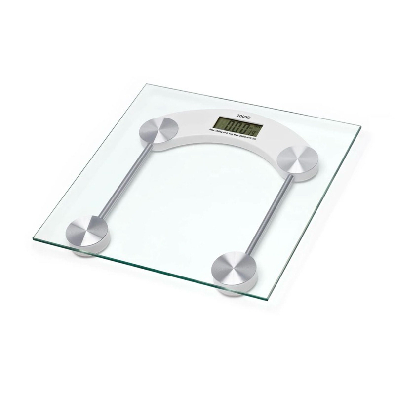 Balança Corporal Digital até 180kg (PROMOÇÃO) Com Vidro Temperado + Bateria