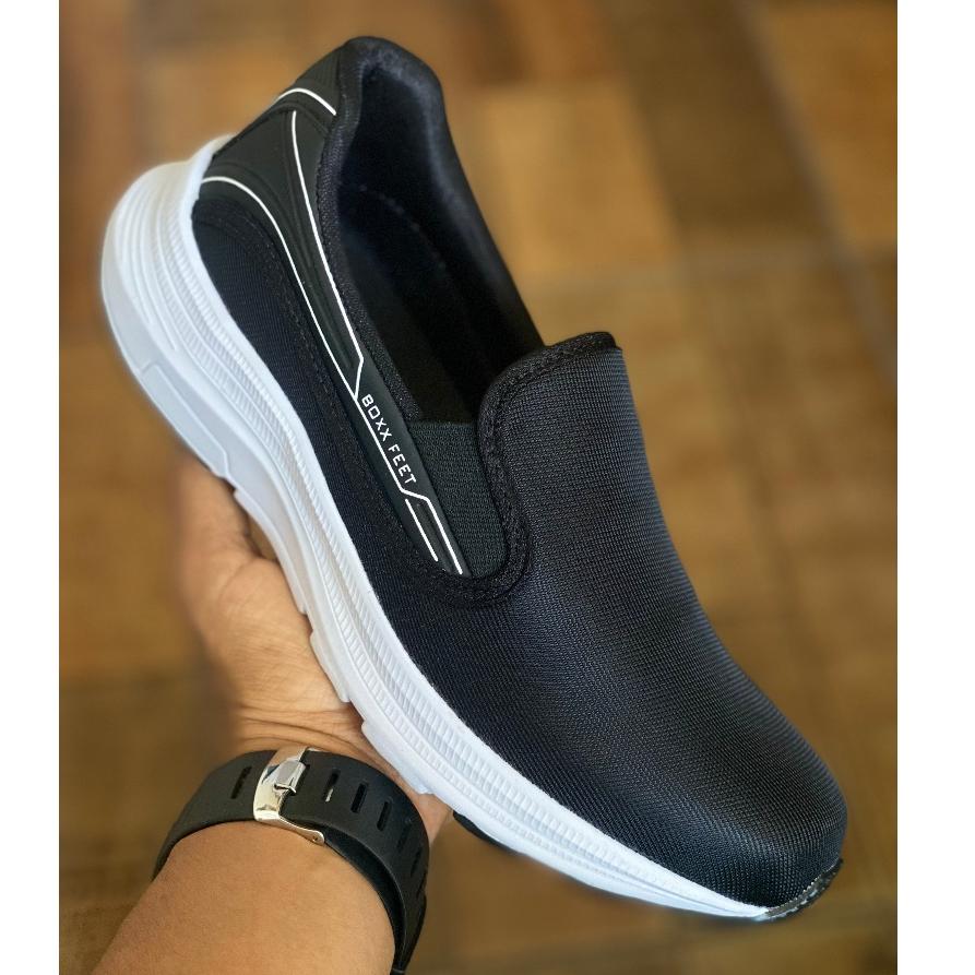 Tênis masculino Sapatilha masculina calce fácil e confortável em oferta em Oferta na Shopee