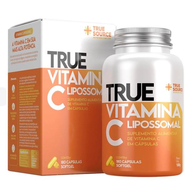 True Vitamina C Lipossomal 60 Cápsulas True Source