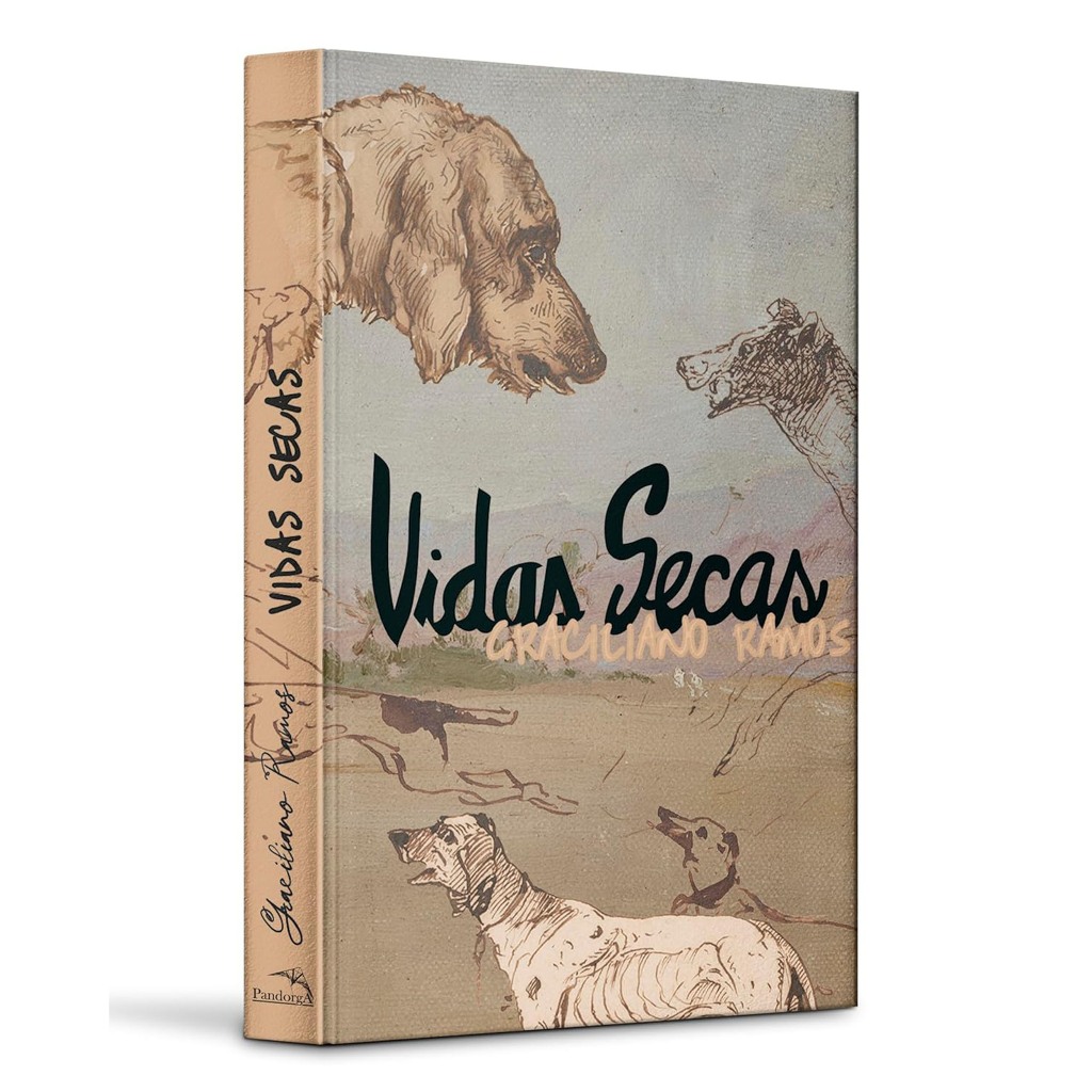 Livro Vidas Secas Capa Dura Graciliano Ramos Com Card e Marca Paginas