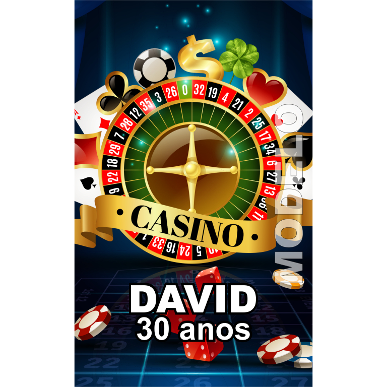 15 Adesivos Tubete Cassino Las Vegas - Etiqueta - Rótulo Personalizado